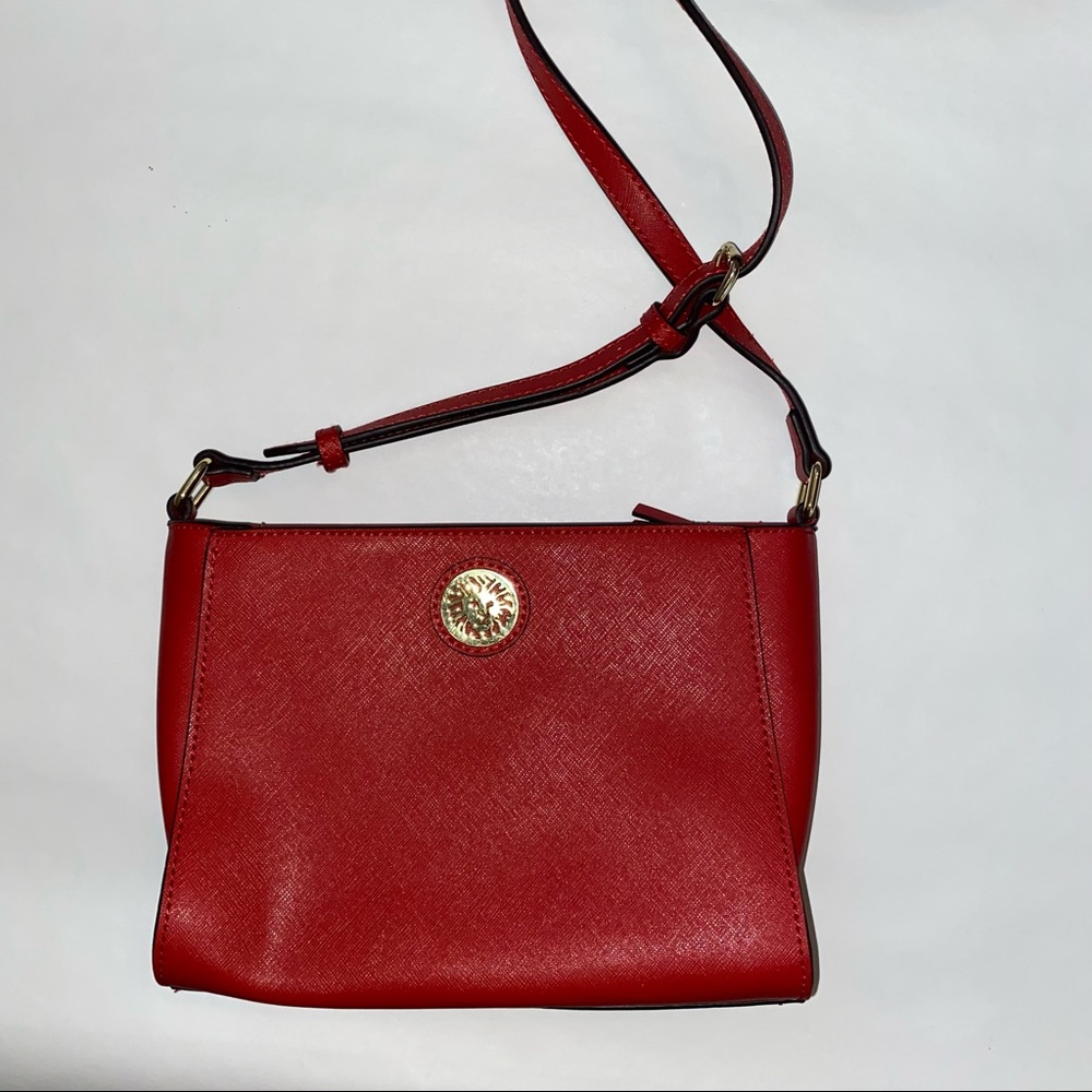 Red Ann Klein crossbody